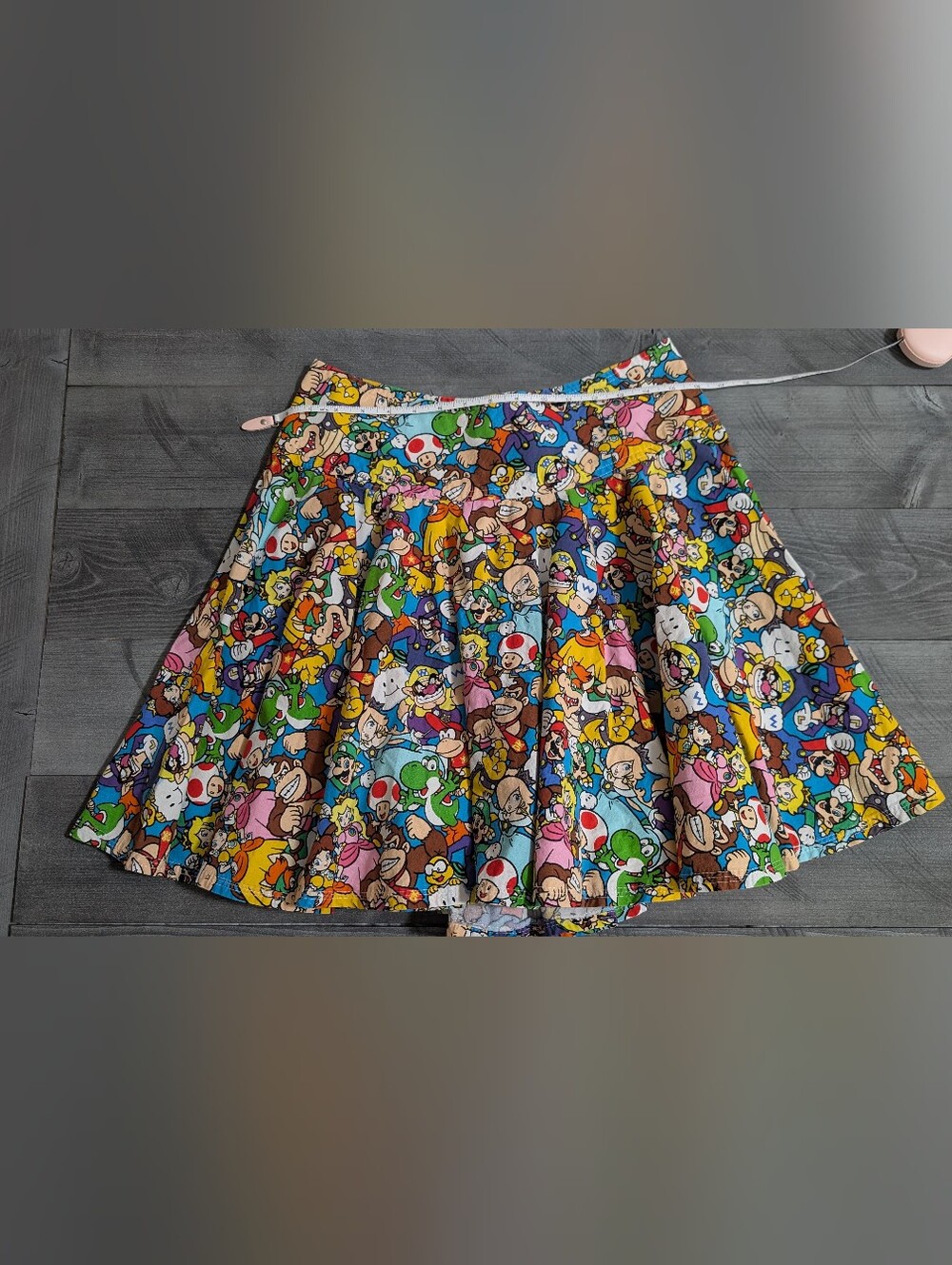Nintendo Pleated Skirt Women's Size 8